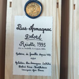 DELORD BAS ARMAGNAC 1995 75 CL 40°