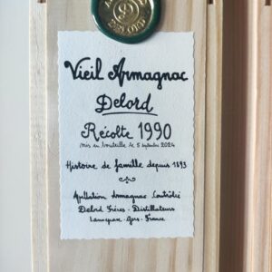 DELORD BAS ARMAGNAC 1990 70 CL