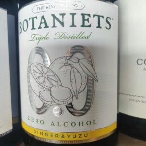 BOTANIETS GIN 0° GINGER YUZU 50CL