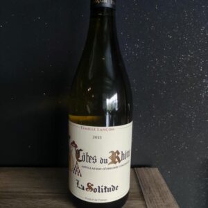 LA SOLITUDE BLANC COTES DU RHONE 2023 75 CL FAMILLE LANCON