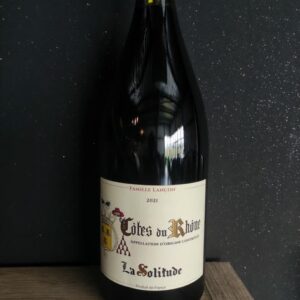 LA SOLITUDE ROUGE COTES DU RHONE 2021 150 CL FAMILLE LANCON