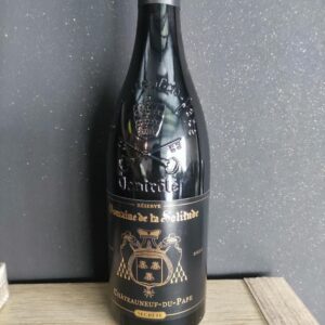 DOMAINE DE LA SOLITUDE RESERVE SECRETE ROUGE CHATEAUNEUF DU PAPE 2020 75 CL FAMILLE LANCON