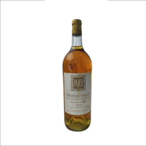 CHÂTEAU PAJOT ENCLAVE YQUEM SAUTERNES 1979 JP JACOB 148 CL 14°