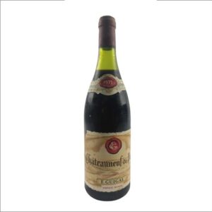 CHATEAUNEUF DU PAPE 1975 E GUIGAL 75 CL 14°