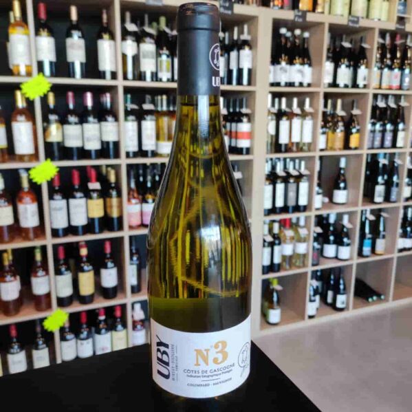 UBY 3 COTE DE GASCOGNE BLANC 2023 75 CL 11°