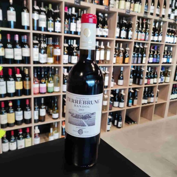 DOMAINE DE TERREBRUNE BANDOL RGE 2003 75 CL 14°