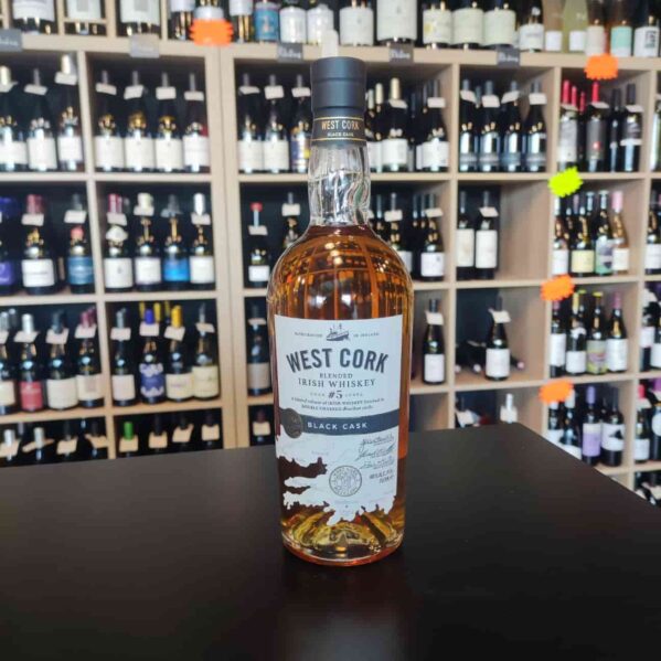 WHISKY WEST CORK BLENDED IRISH BLACK CASK 70 CL 40°