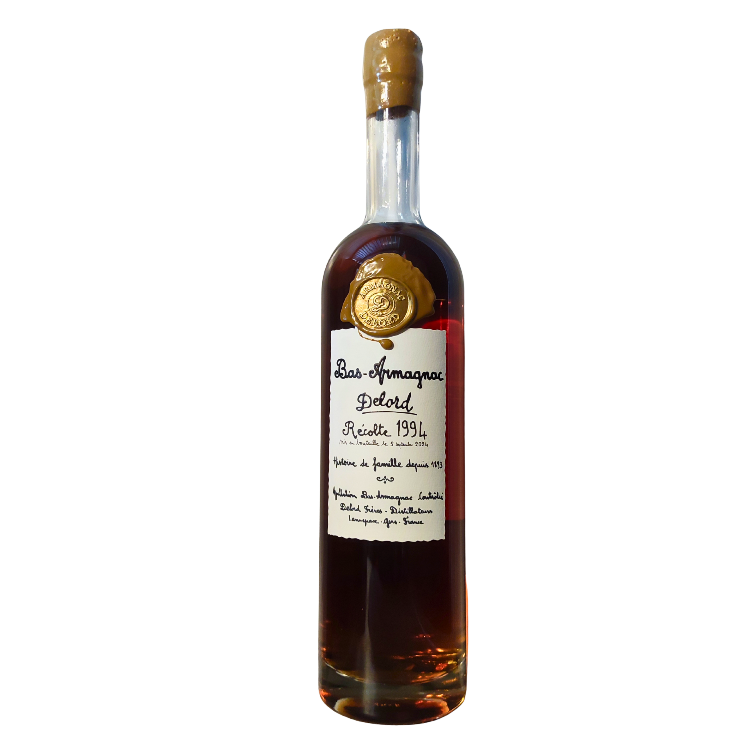 3589b66b-1c68-4786-8c2c-81565574674a Delord Bas Armagnac 1994 75 cl 40° – Image 1