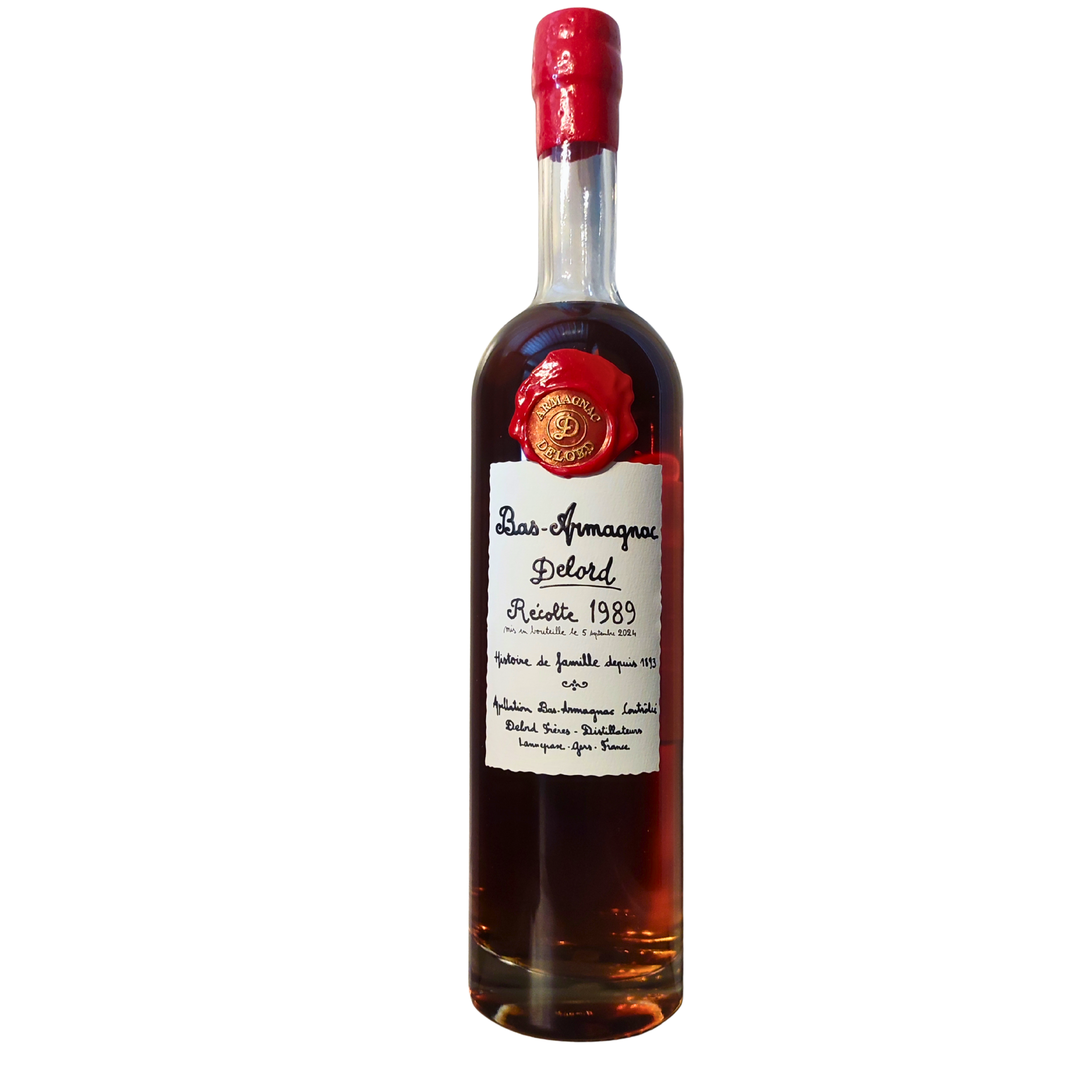 39c513c1-ae19-4dc3-9024-0353cb22ded6 Delord Bas Armagnac 1989 75 cl 40° – Image 1