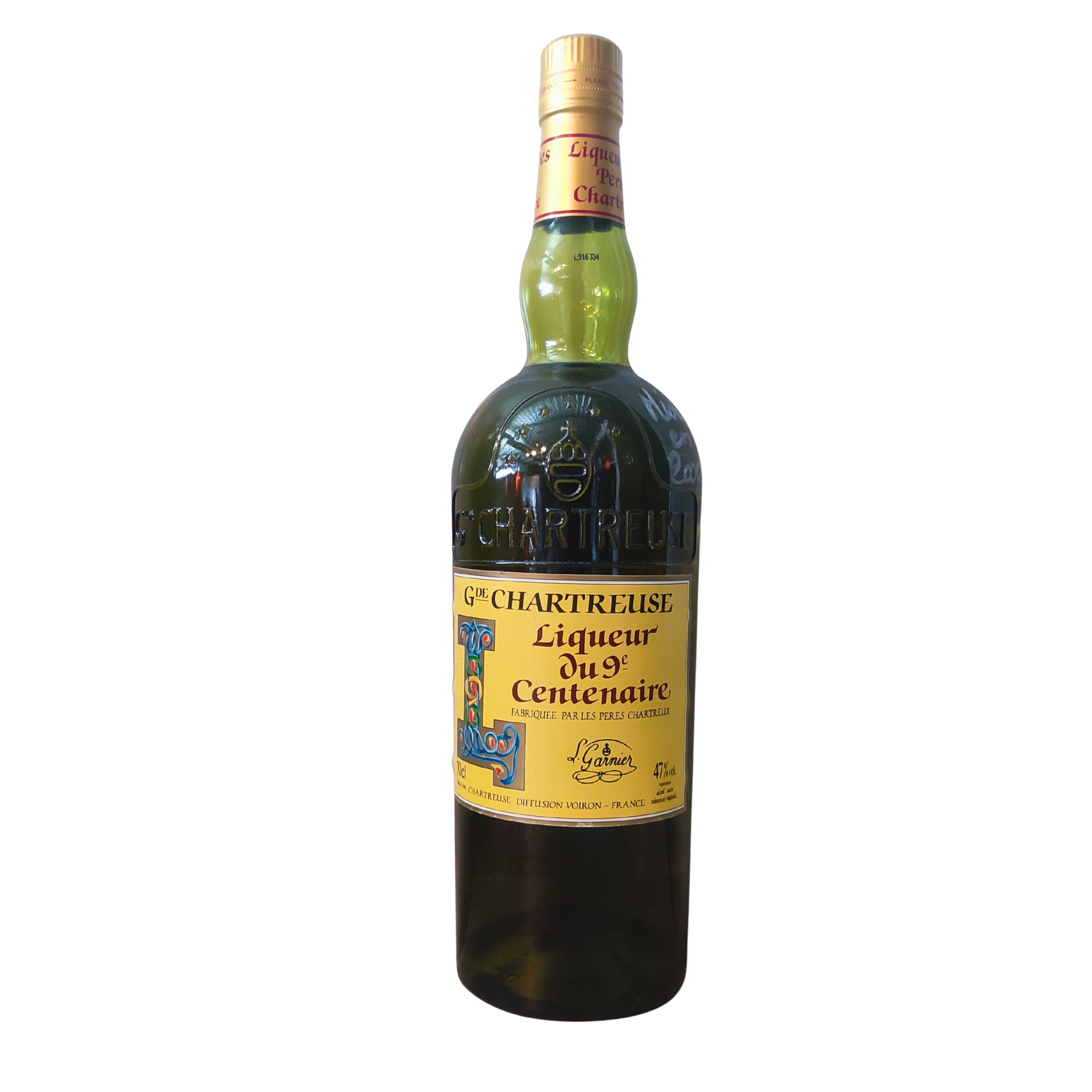 3e05c3d2-d43e-44a2-9ccf-417566274b23 Chartreuse, 9ieme Centenaire Mise 2000 70 cl 47° – Image 1