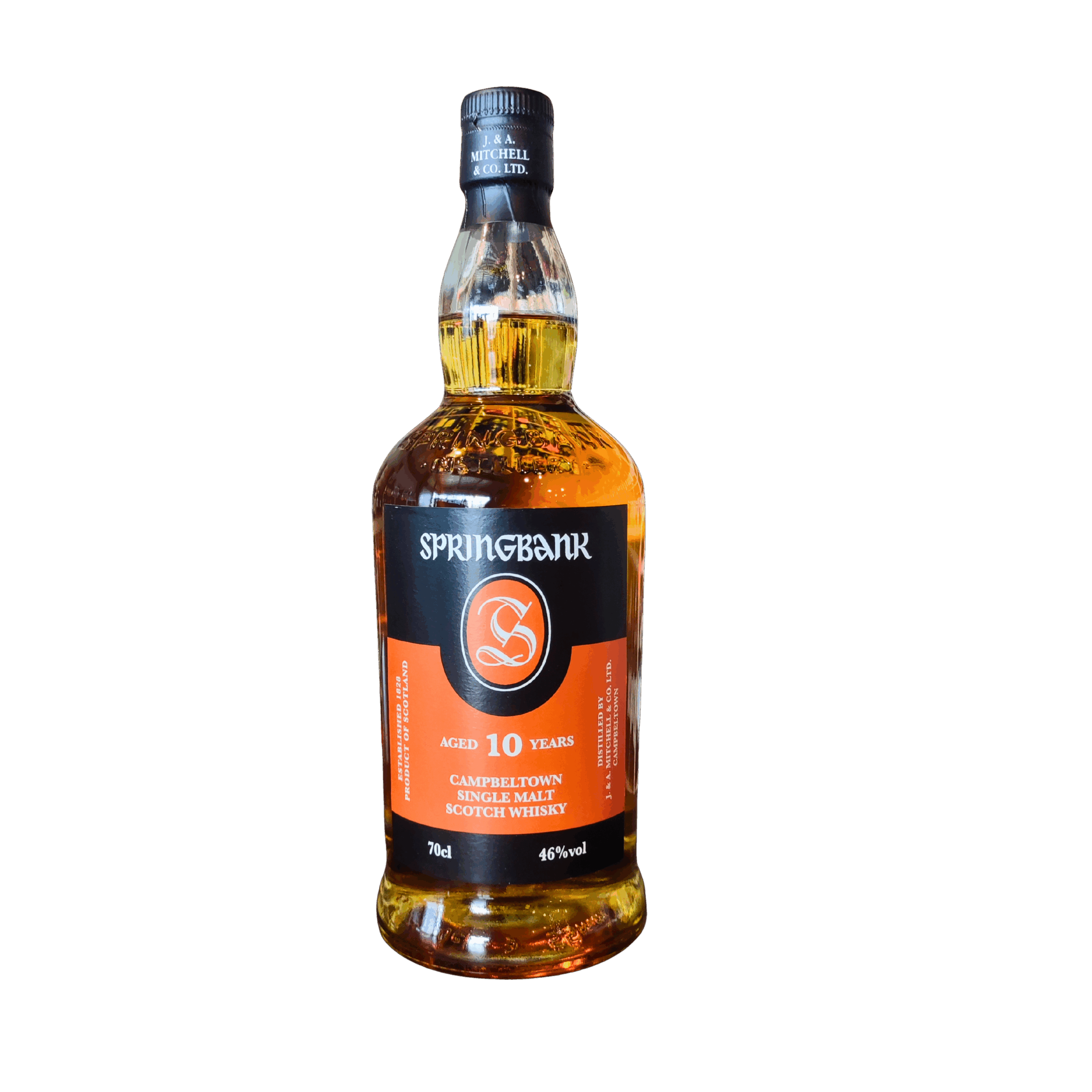 5bb492ed-2f41-463a-923c-132005b0a3cb (1) SPRINGBANK CAMPBELTOWN SINGLE MALT WHISKY 10 YEARS 70 CL 46° – Image 1