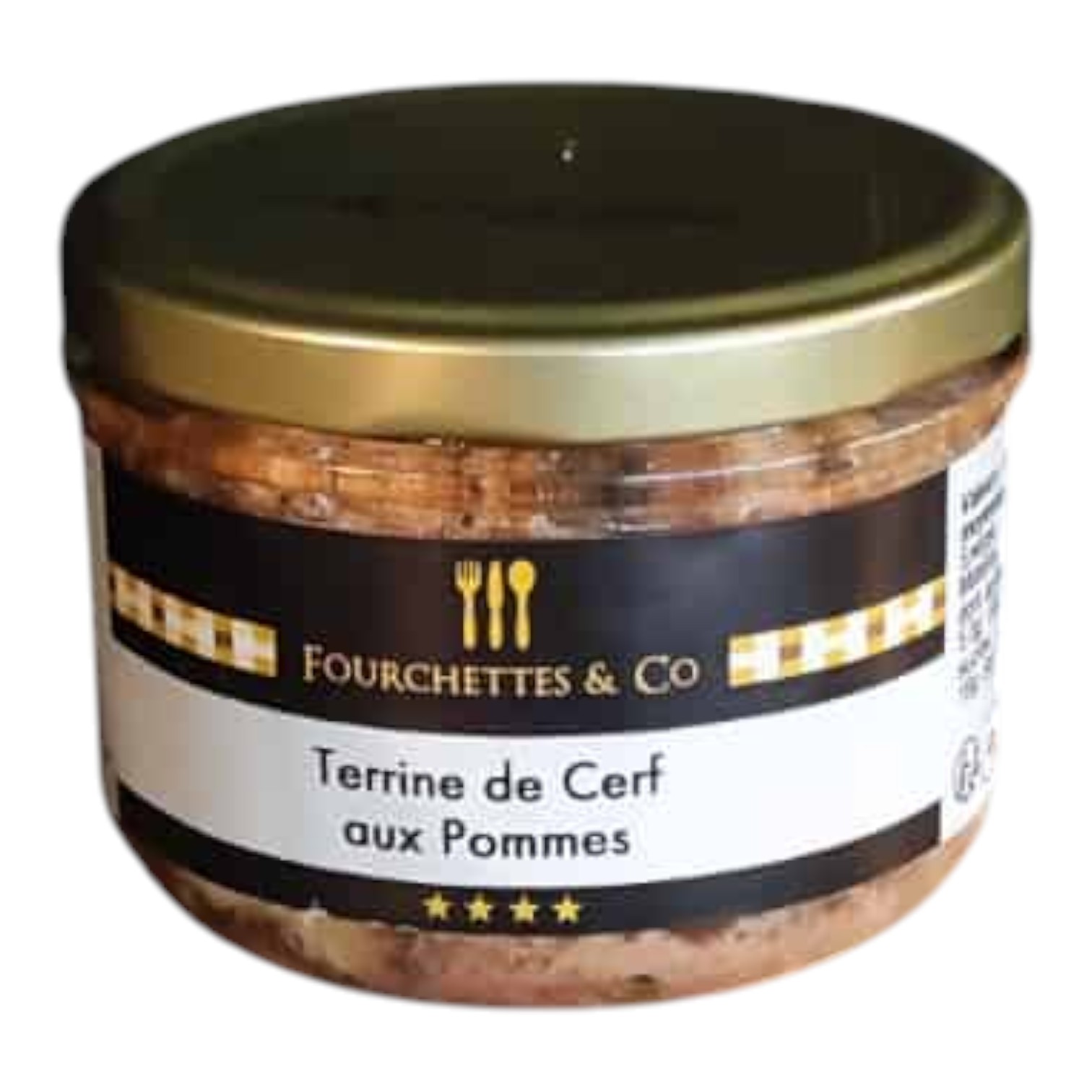 ALM0002754.jpg TERRINE DE CERF AUX POMMES 180 GRS 180 GRS – Image 1