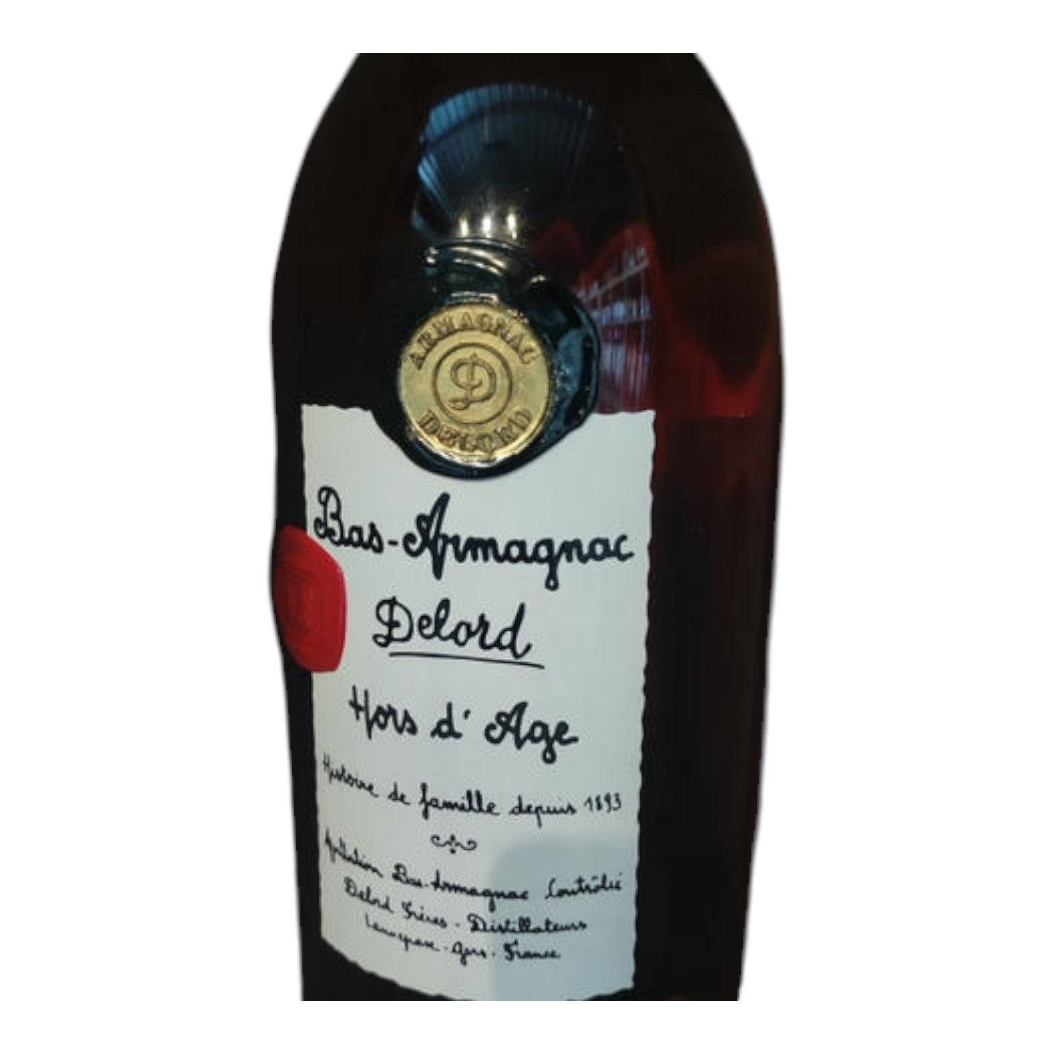 BAR0002610.jpg DELORD BAS ARMAGNAC HORS D AGE 250 CL 40° – Image 1