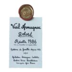 DELORD BAS ARMAGNAC 1986 75 CL 40°