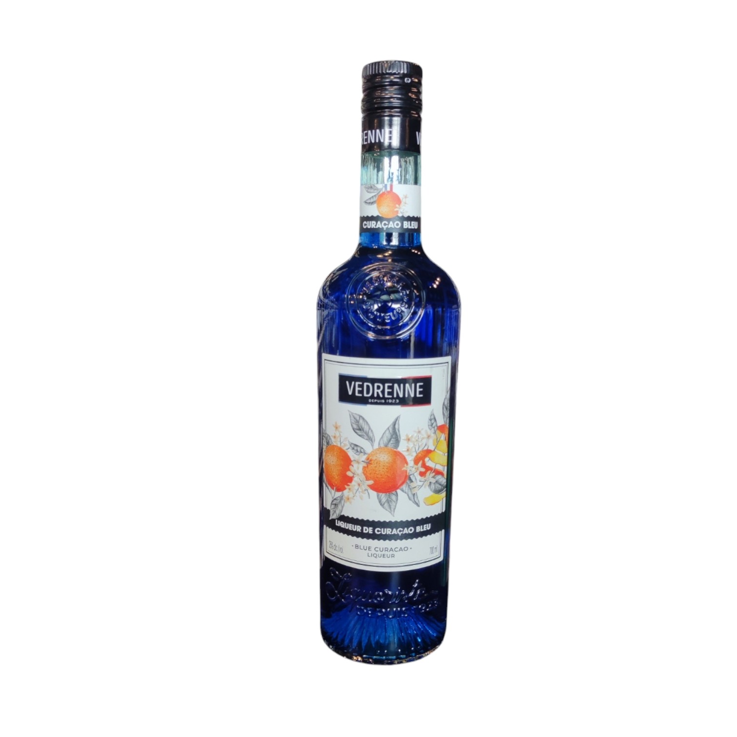 LIQ0003054.jpg LIQUEUR DE CURACAO BLEU VEDRENNE 70 CL 25° – Image 1