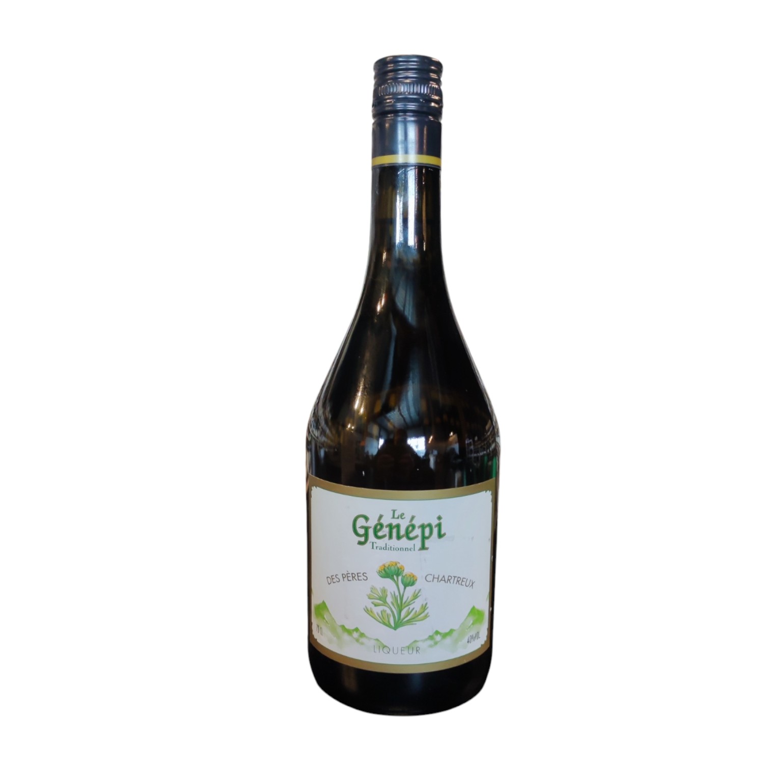 LIQ0003143.jpg LE GENEPI TRADITIONNEL PERES CHARTREUX 70CL 40° – Image 1