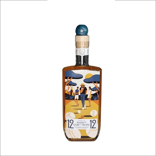 PAS0001747.jpg LE 12/12 PASTIS DE SAINT TROPEZ 70 CL 45° – Image 1
