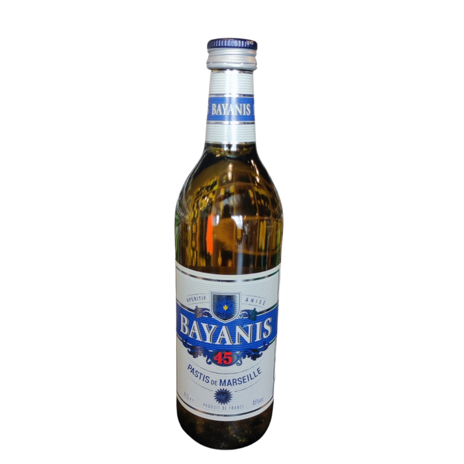 PAS0003077.jpg PASTIS BAYANIS PASTIS DE MARSEILLE 70 CL 45° – Image 1