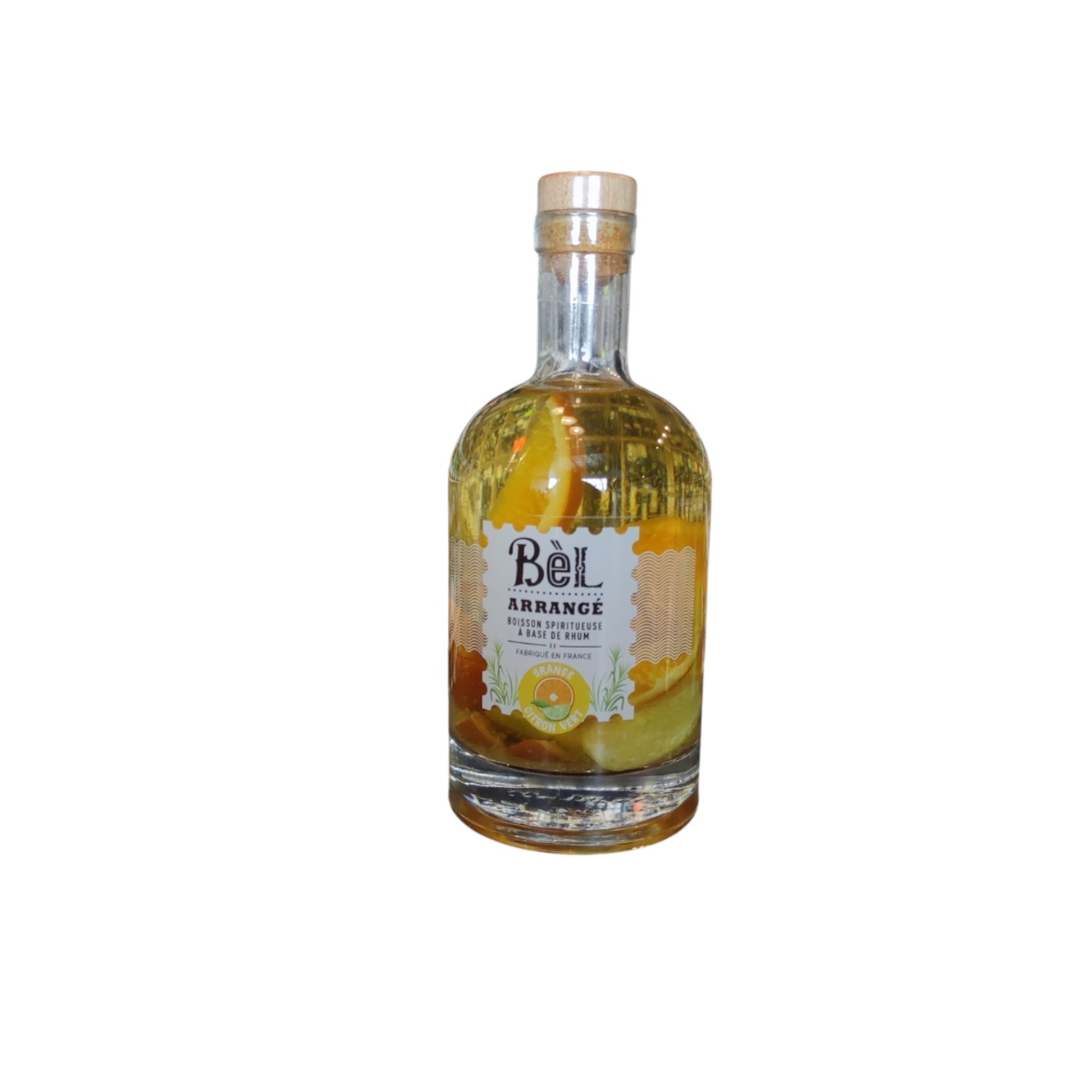 RHU0003063.jpg RHUM BEL ARRANGES ORANGE CITRON VERT 70 CL 32° – Image 1