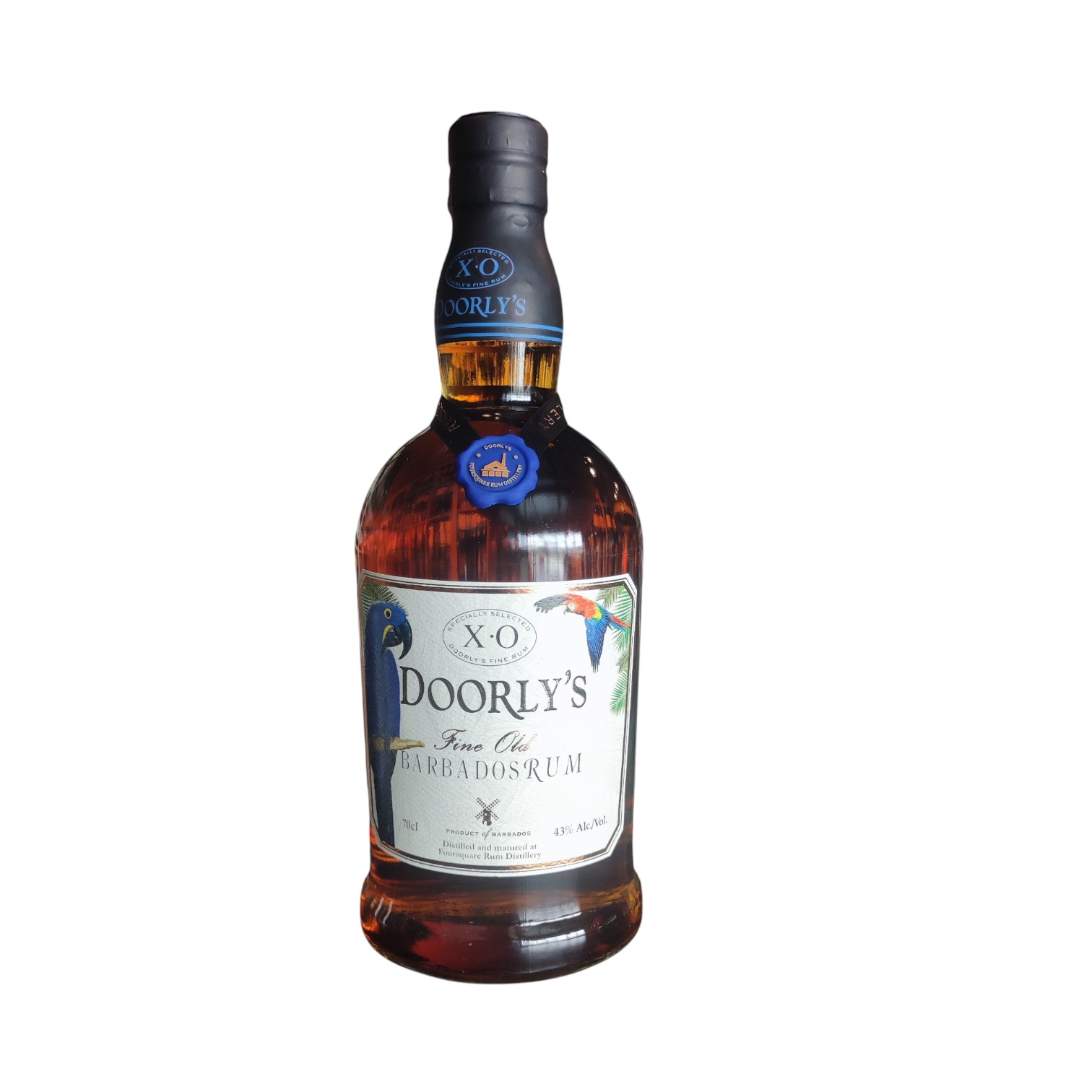 RHU0003287.jpg Doorlys Barbados Rum Old Xo 70 cl 43° – Image 1