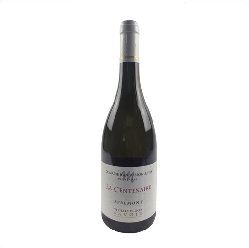 VIN0001850.jpg LA CENTENAIRE APREMONT VIEILLES VIGNES BLANC VIN DE SAVOIE 2018 MASSON 75 CL 12° – Image 1