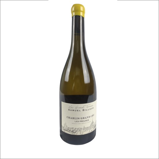 VIN0001927.jpg CHABLIS GRAND CRU LES PREUSES 2020 SAMUEL BILLAUD 75 CL 13° – Image 1