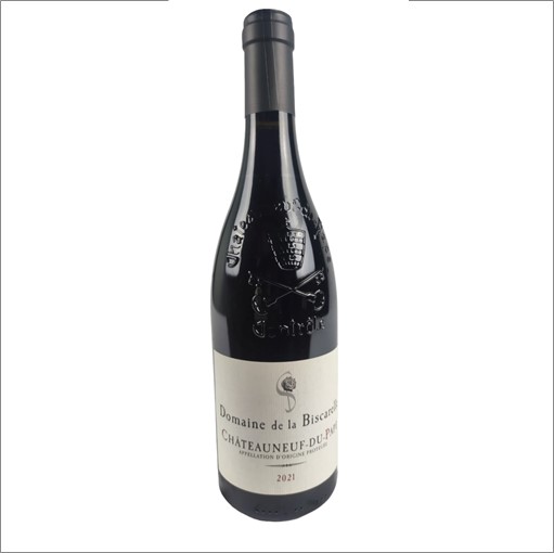VIN0001986.jpg DOMAINE DE LA BISCARELLE CHATEAUNEUF DU PAPE 2021 75 CL 15° – Image 1