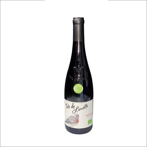 VIN0002130.jpg TETE DE LINOTTE CHINON 2019 75 CL 13° – Image 1