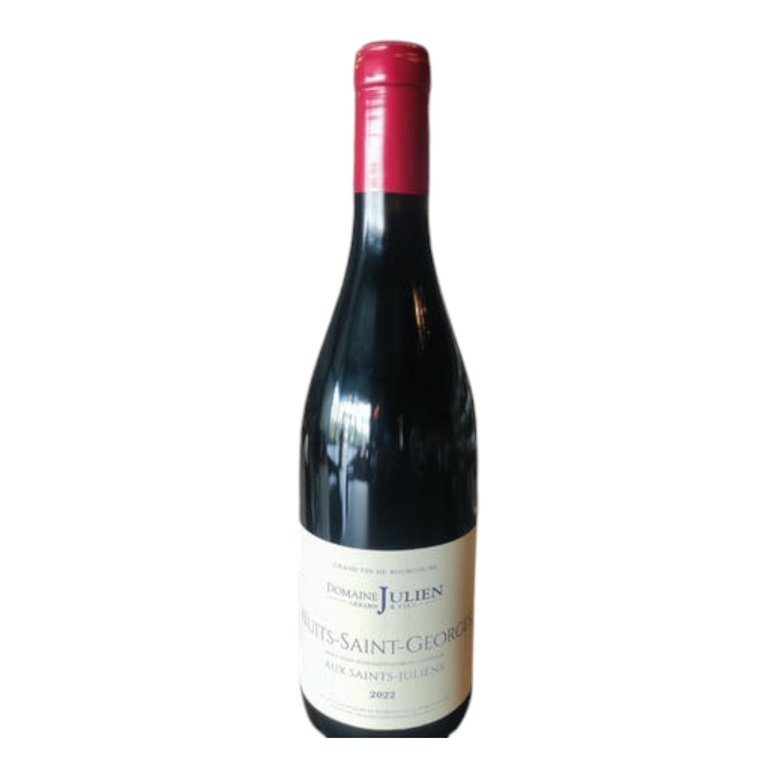 VIN0002545.jpg NUITS SAINT GEORGES AUX SAINT JULIENS ROUGE 2022 JULIEN 75 CL 14,5° – Image 1