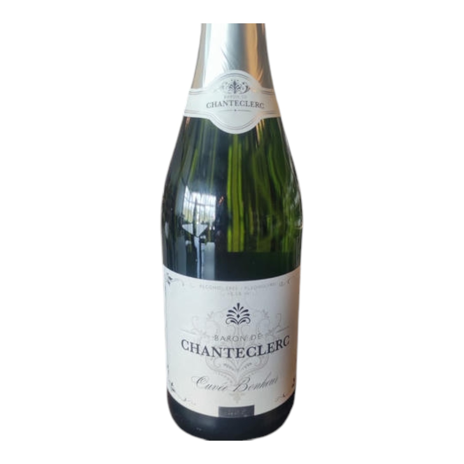 VIN0002552.jpg BARON DE CHANTECLERC CUVEE BONHEUR BLANC 75 CL 0° – Image 1