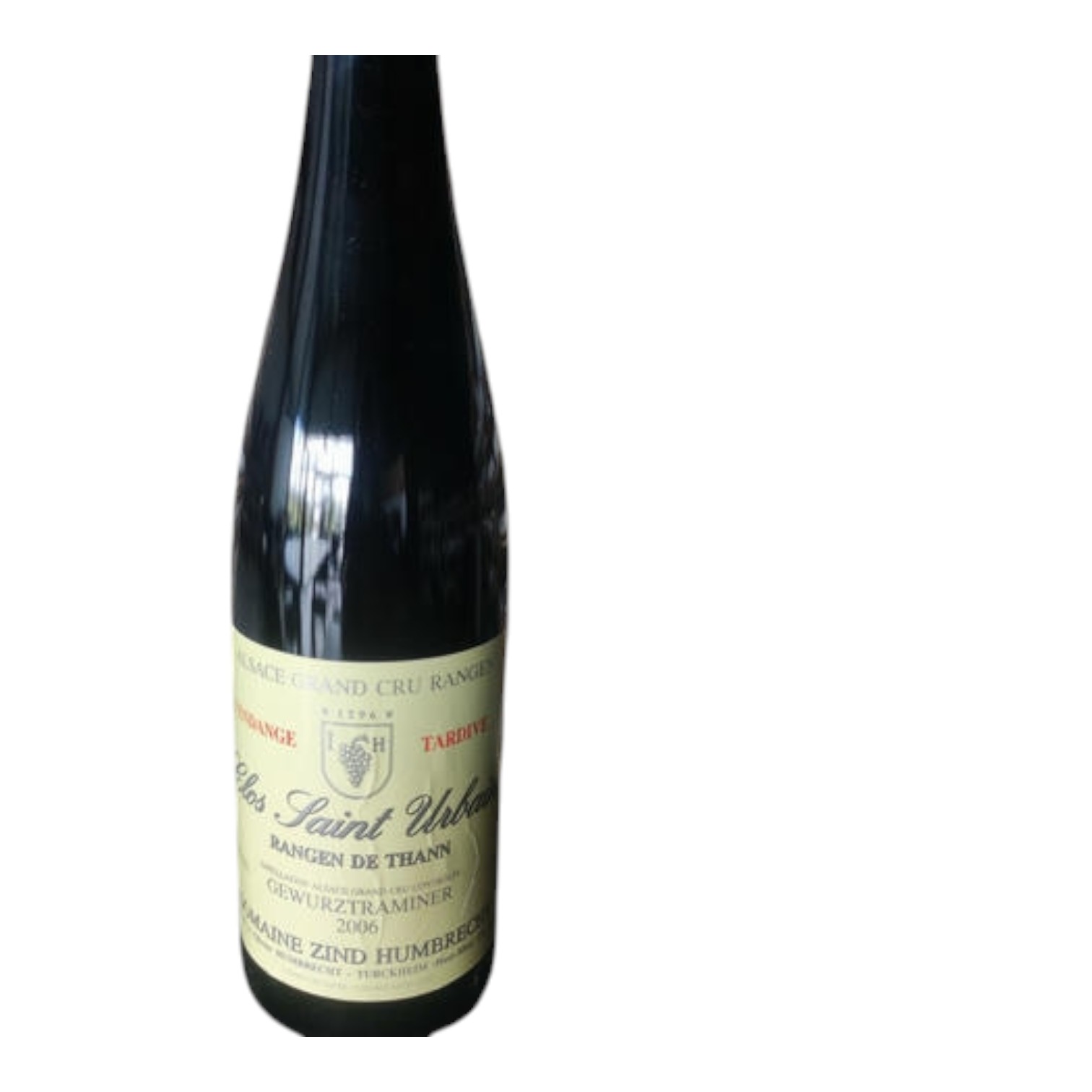 VIN0002566.jpg GEWURZTRAMINER RANGEN DE THANN GRAND CRU VENDANGE TARDIVE 2006 ZIND 75 CL 16° – Image 1