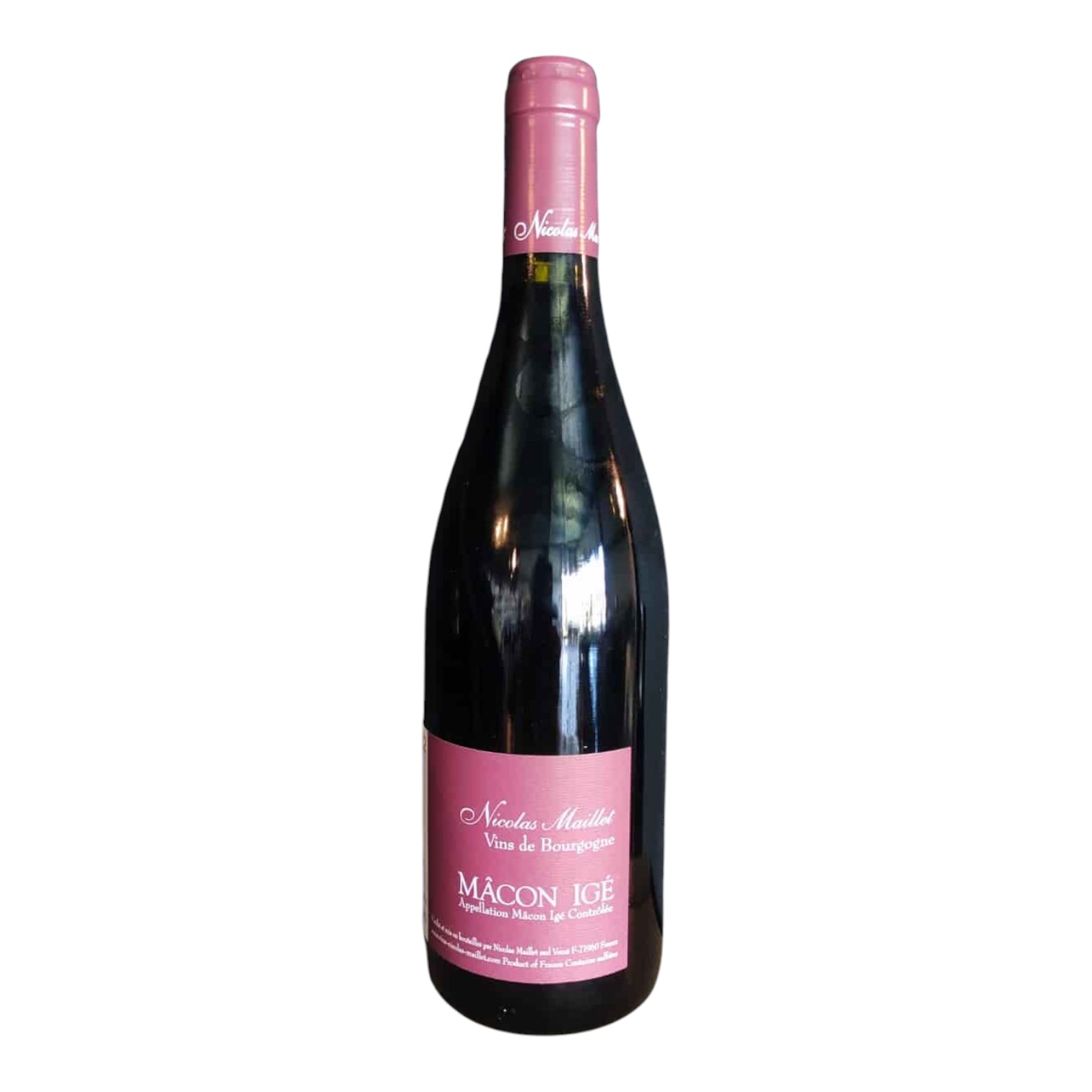 VIN0002703.jpg MACON IGE ROUGE 2022 NICOLAS MAILLET 75 CL 13° – Image 1