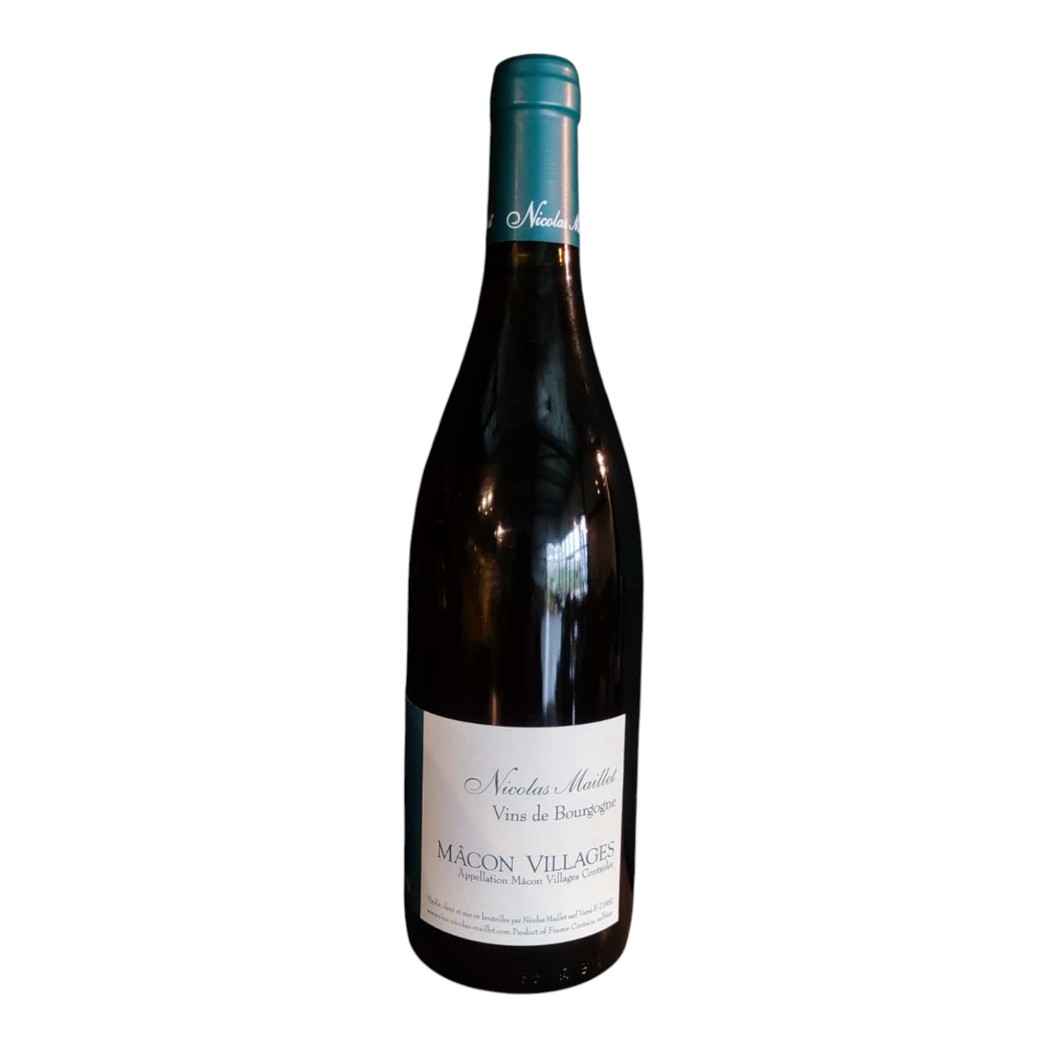 VIN0002712.jpg MACON VILLAGES BLANC 2021 NICOLAS MAILLET 75 CL 12° – Image 1