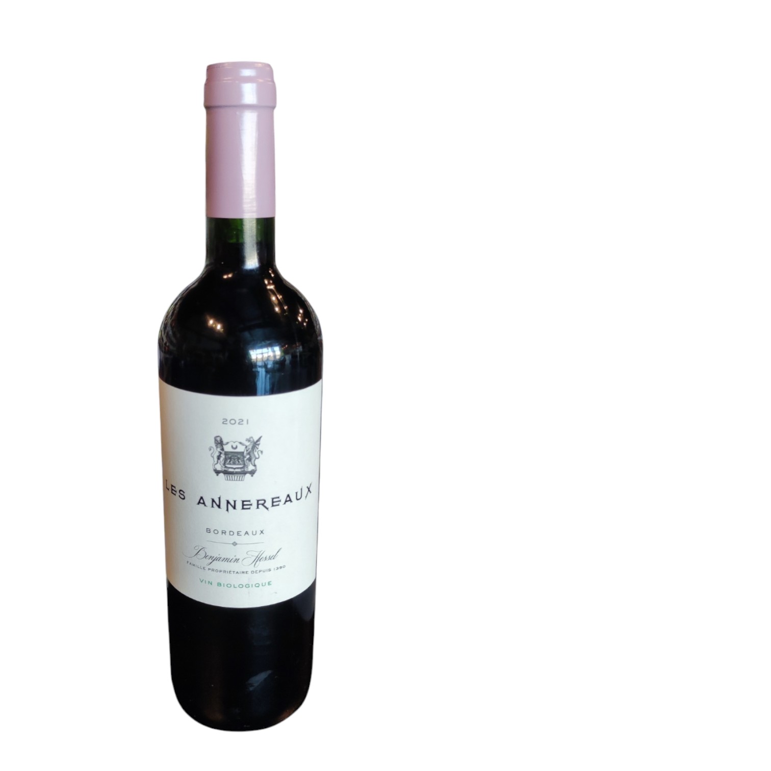 VIN0002866.jpg LES ANNEREAUX BORDEAUX RGE 2021 75 CL 13° – Image 1