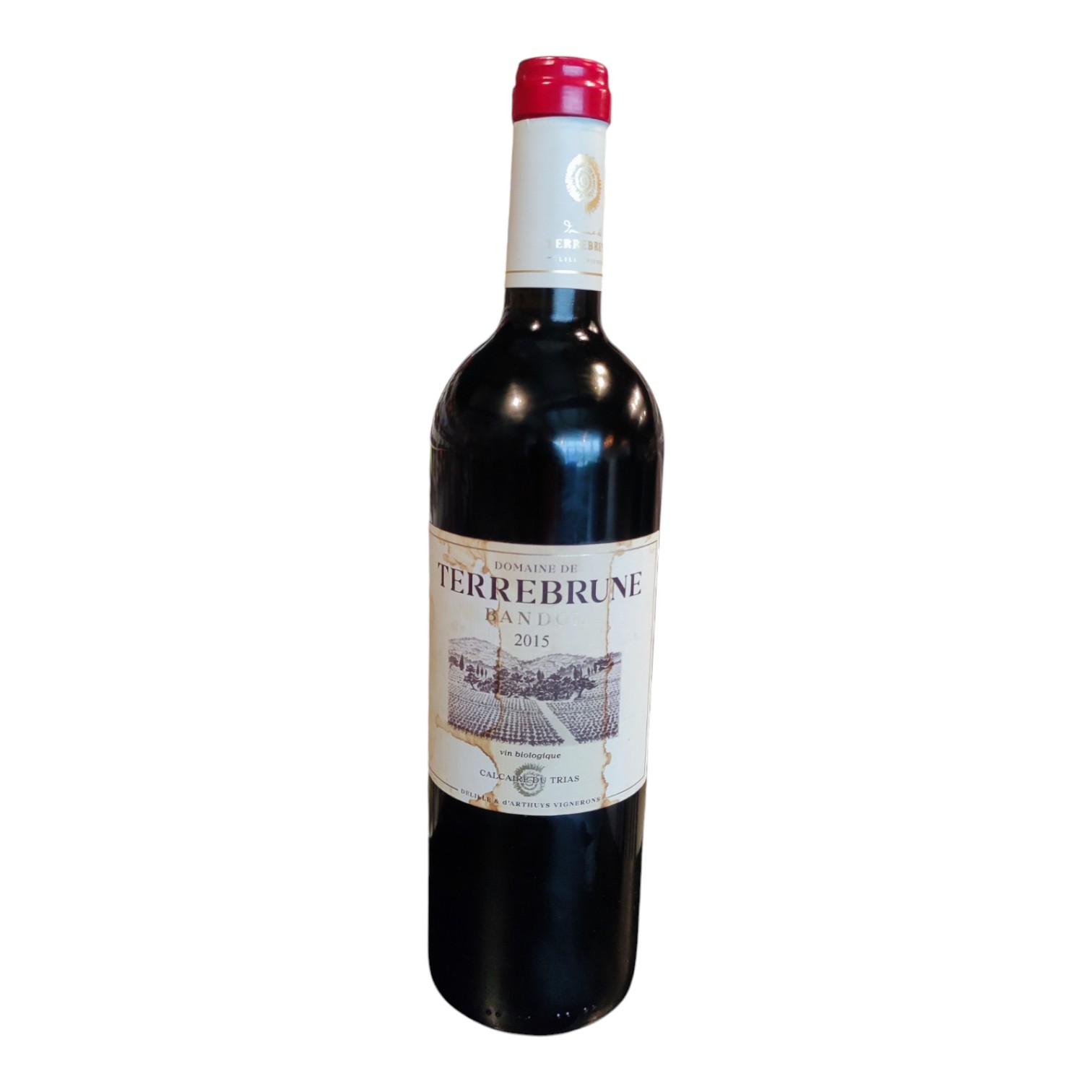 VIN0002911.jpg DOMAINE DE TERREBRUNE BANDOL RGE 2015 75 CL 14° – Image 1