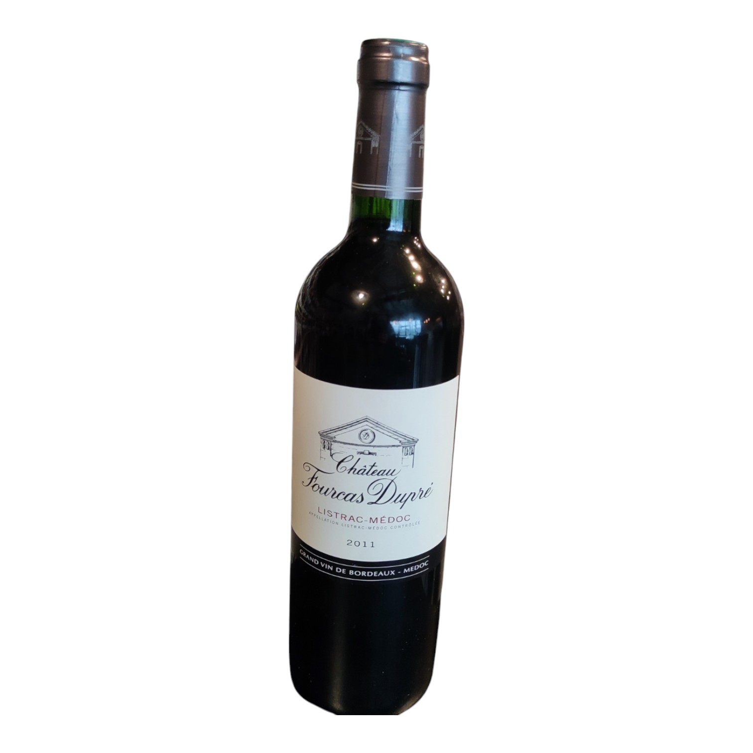 VIN0002918.jpg CHÂTEAU FOURCAS DUPRE LISTRAC MEDOC RGE 2011 75 CL 13° – Image 1