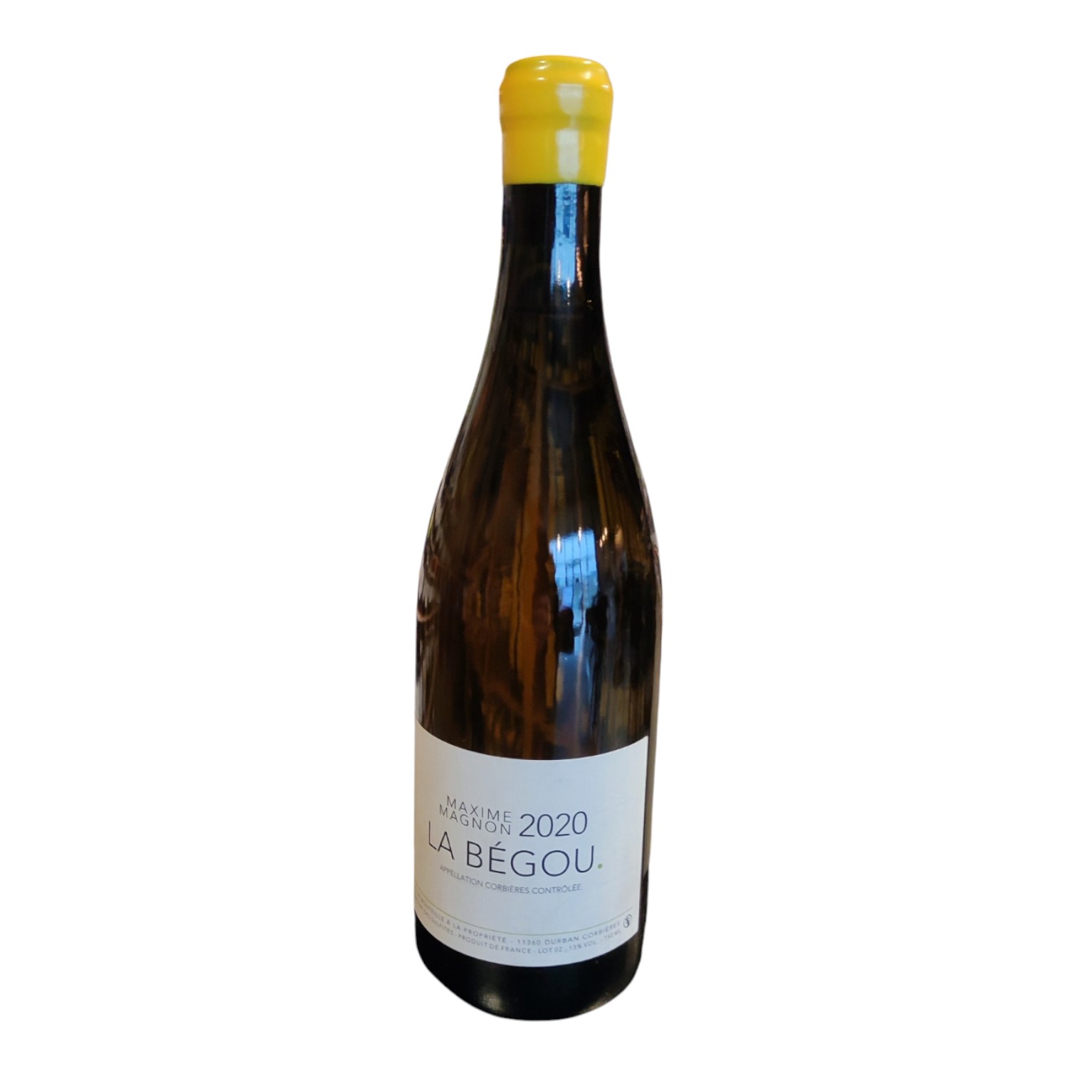 VIN0002974.jpg MAXIME MAGNON LA BEGOU CORBIERES BLC 2020 75 CL 13° – Image 1