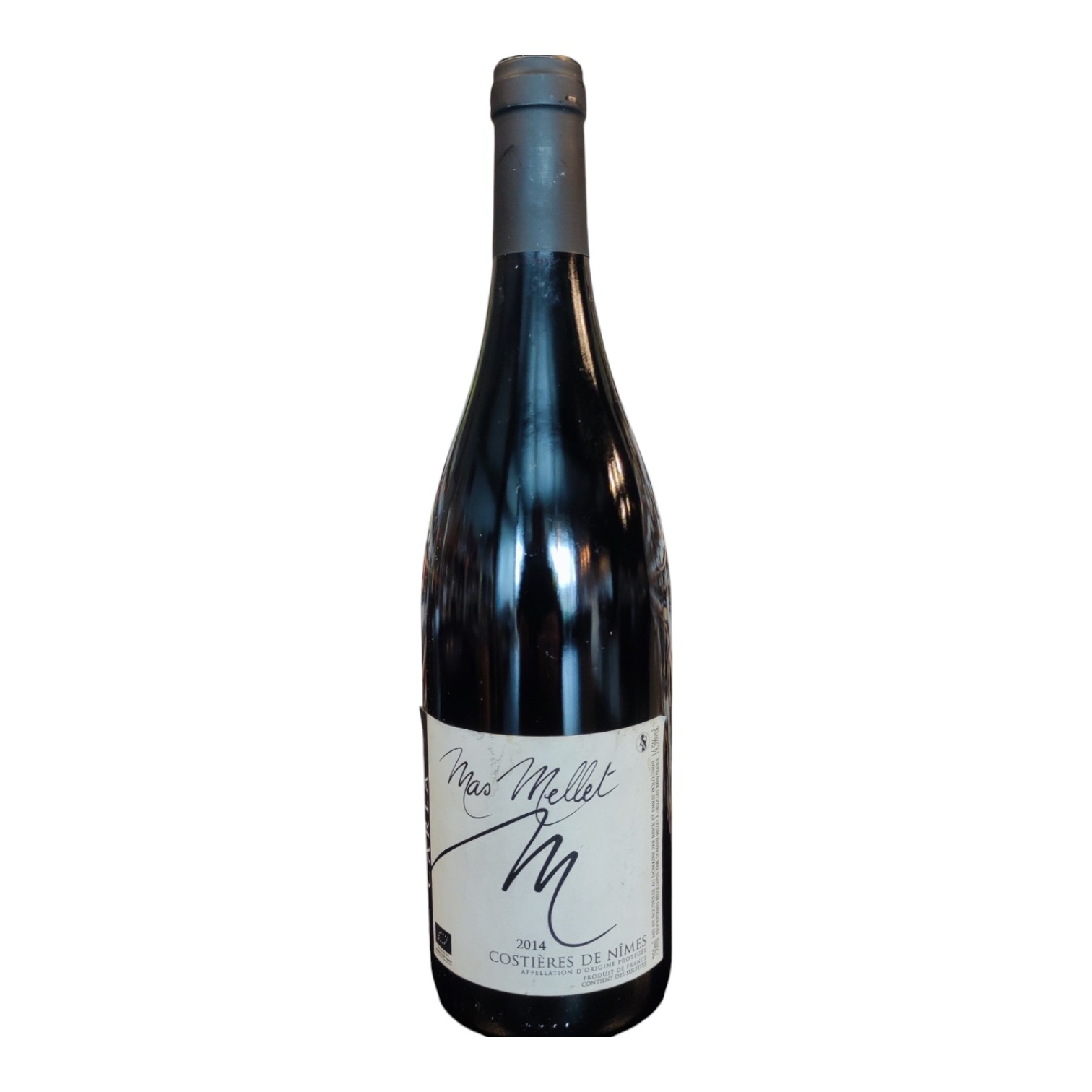 VIN0003014.jpg MAS MELLET M COSTIERES DE NIMES 2014 RGE 75 CL 14,5° – Image 1