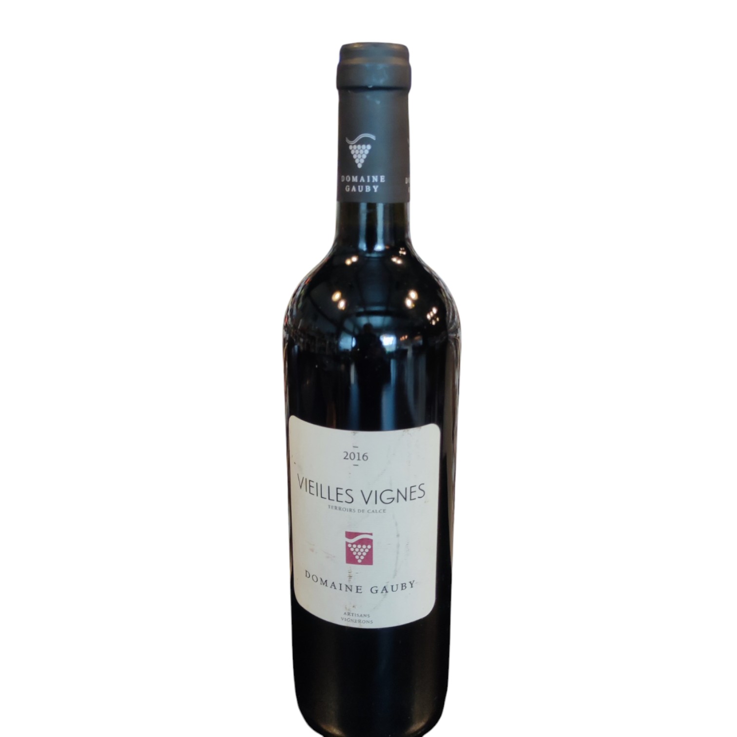 VIN0003021.jpg DOMAINE GAUBY VIEILLES VIGNES COTES CATALANES 2016 75 CL 14° – Image 1