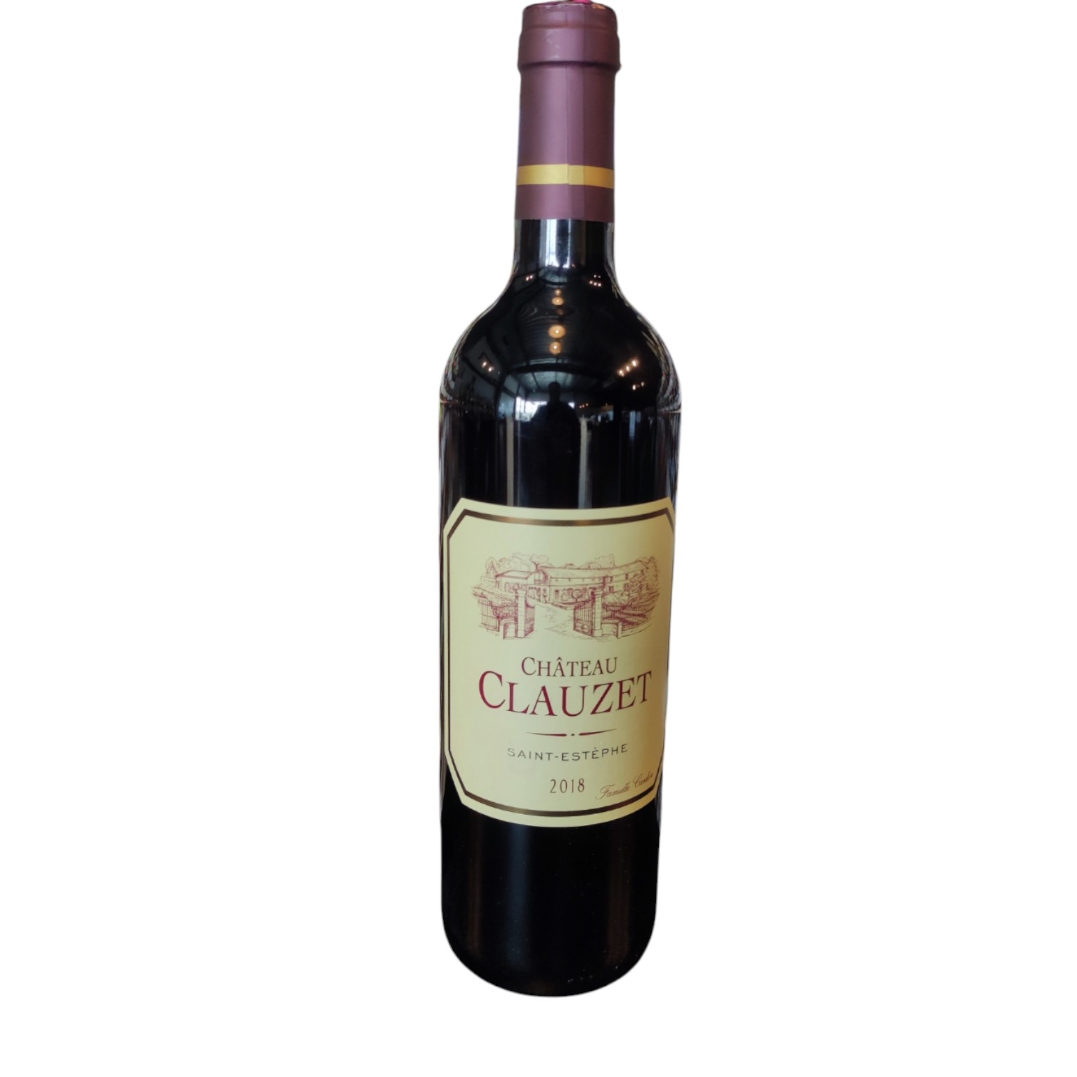 VIN0003191.jpg CHÂTEAU CLAUZET SAINT ESTEPHE 2018 CARDON 75 CL 14,5° – Image 1
