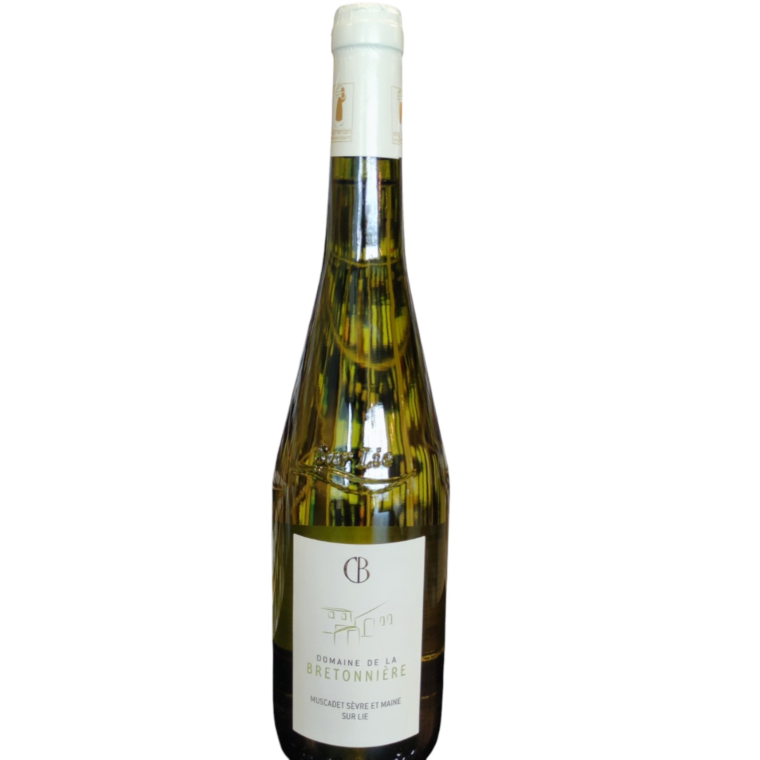 VIN0003195.jpg DOMAINE DE LA BRETONNIERE MUSCADET SEVRE ET MAINE SUR LIE 2024 75 CL 12° – Image 1
