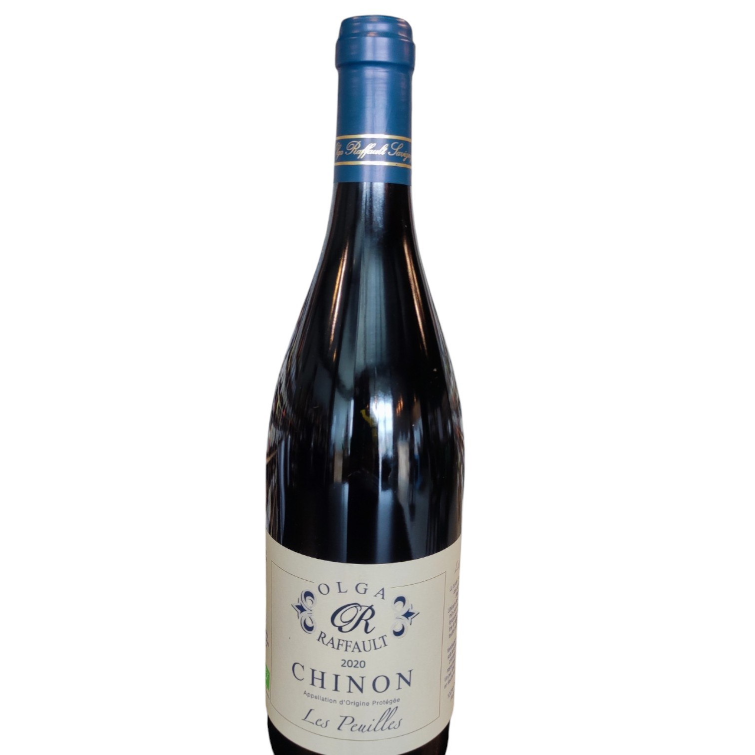 VIN0003200.jpg OLGA RAFFAULT LES PEUILLES CHINON 2020 ROUGE 75 CL 12,5° – Image 1