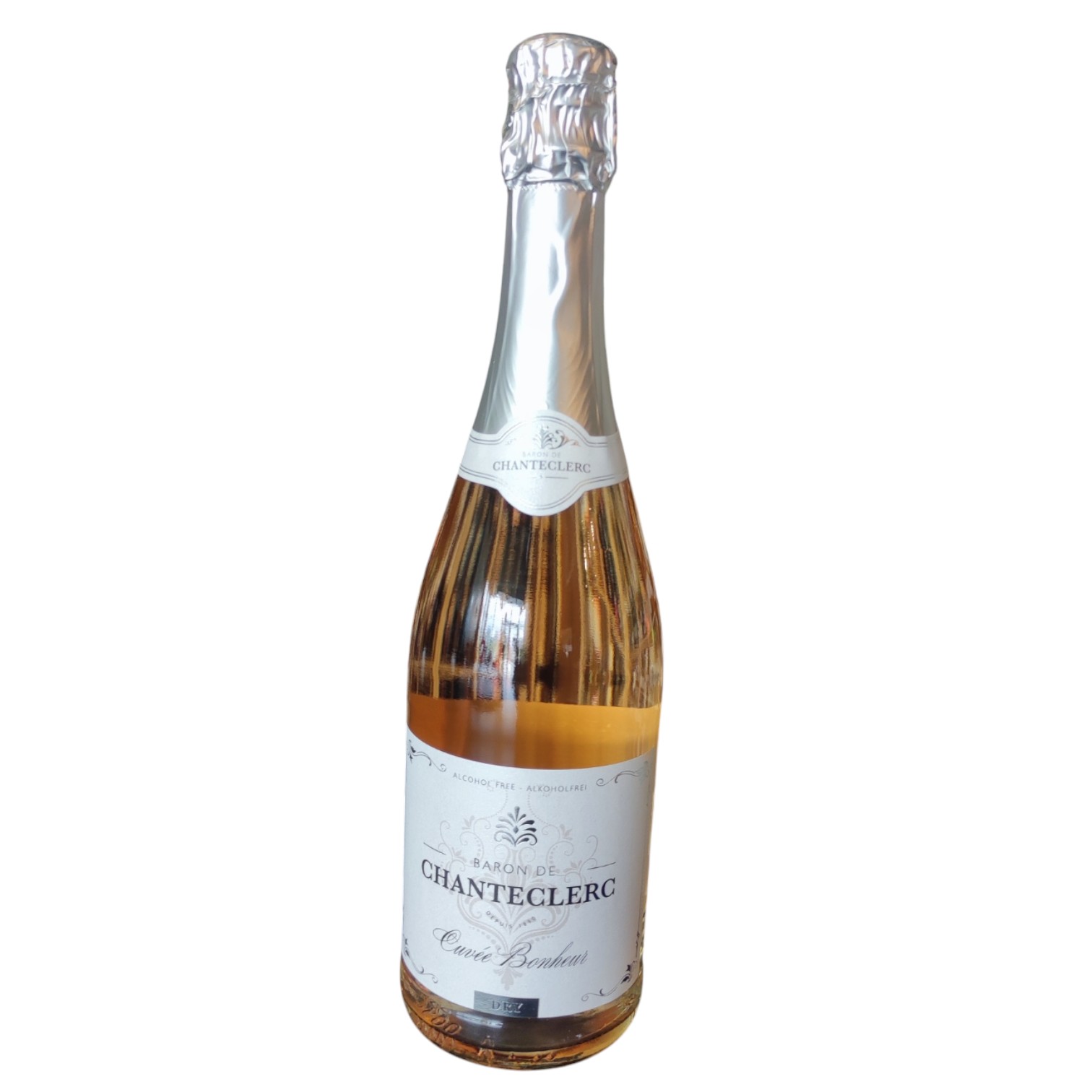 VIN0003210.jpg BARON DE CHANTECLERC CUVEE BONHEUR ROSE 75 CL 0° – Image 1