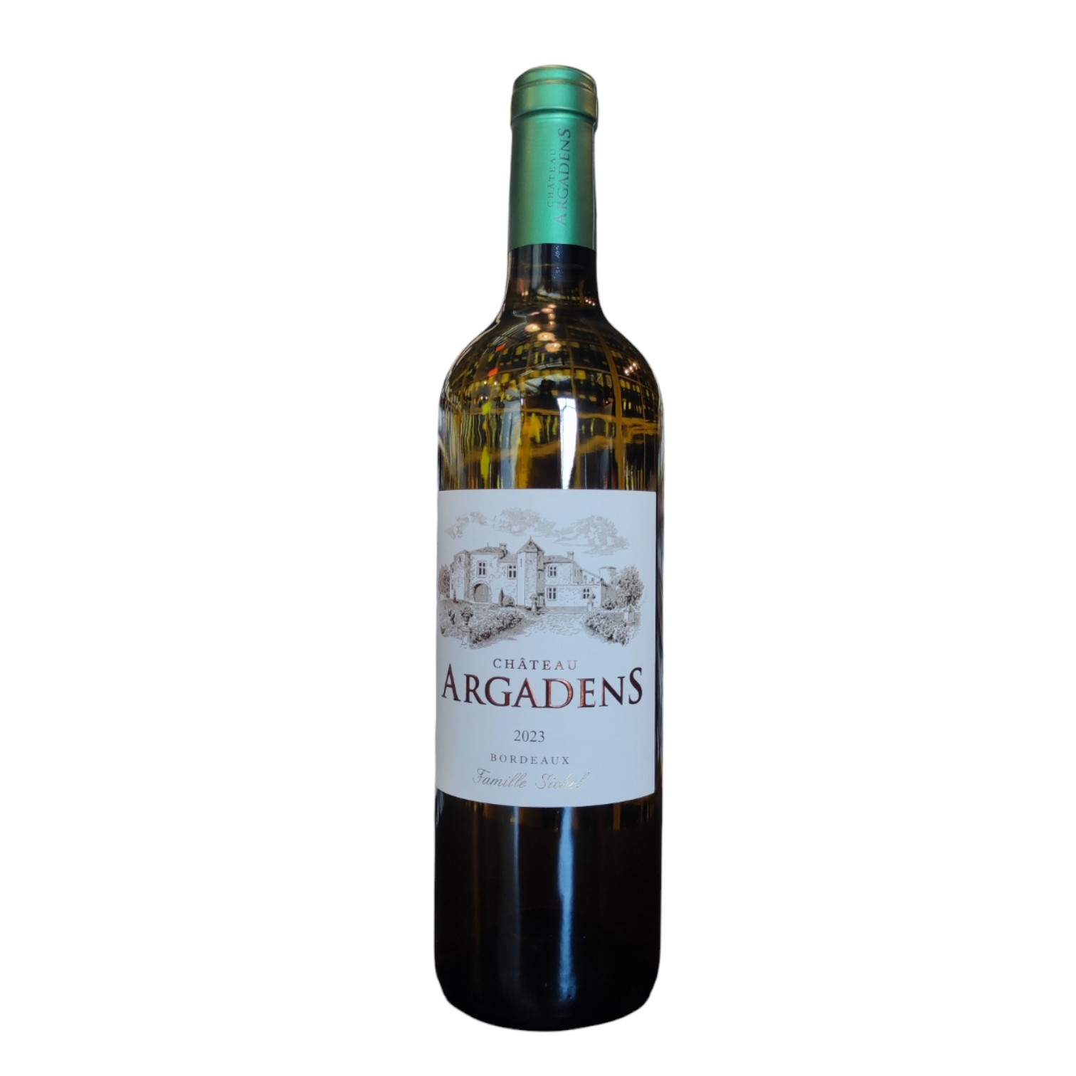 VIN0003242.jpg CHATEAU ARGADENS BORDEAUX BLANC 2023 SICHEL 75 CL 12° – Image 1