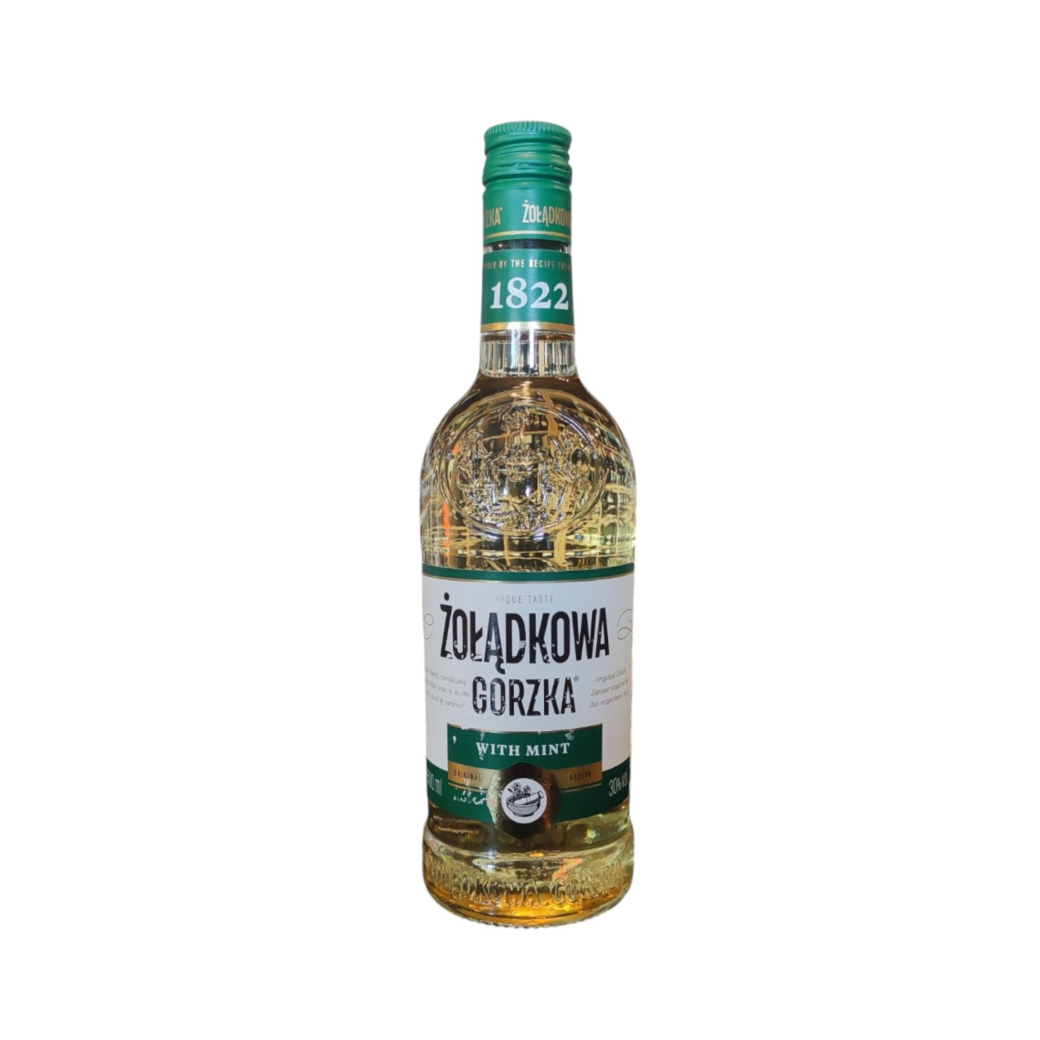 VOD0003158.jpg VODKA ZOTADKOWA GORZKA WITH MINT 50 CL 30° – Image 1