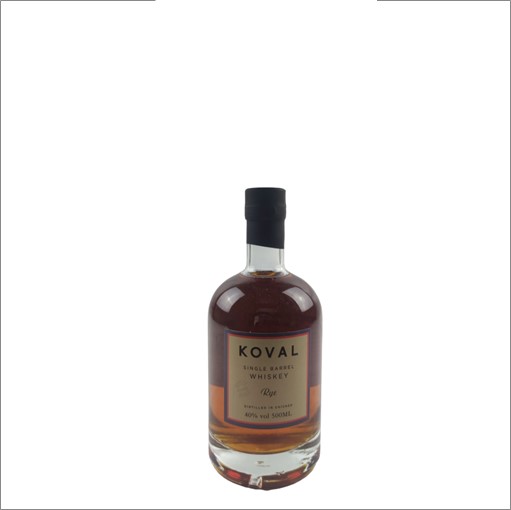 WHI0002234.jpg KOVAL WHISKY SINGLE BARREL RYE 50 CL 40° – Image 1