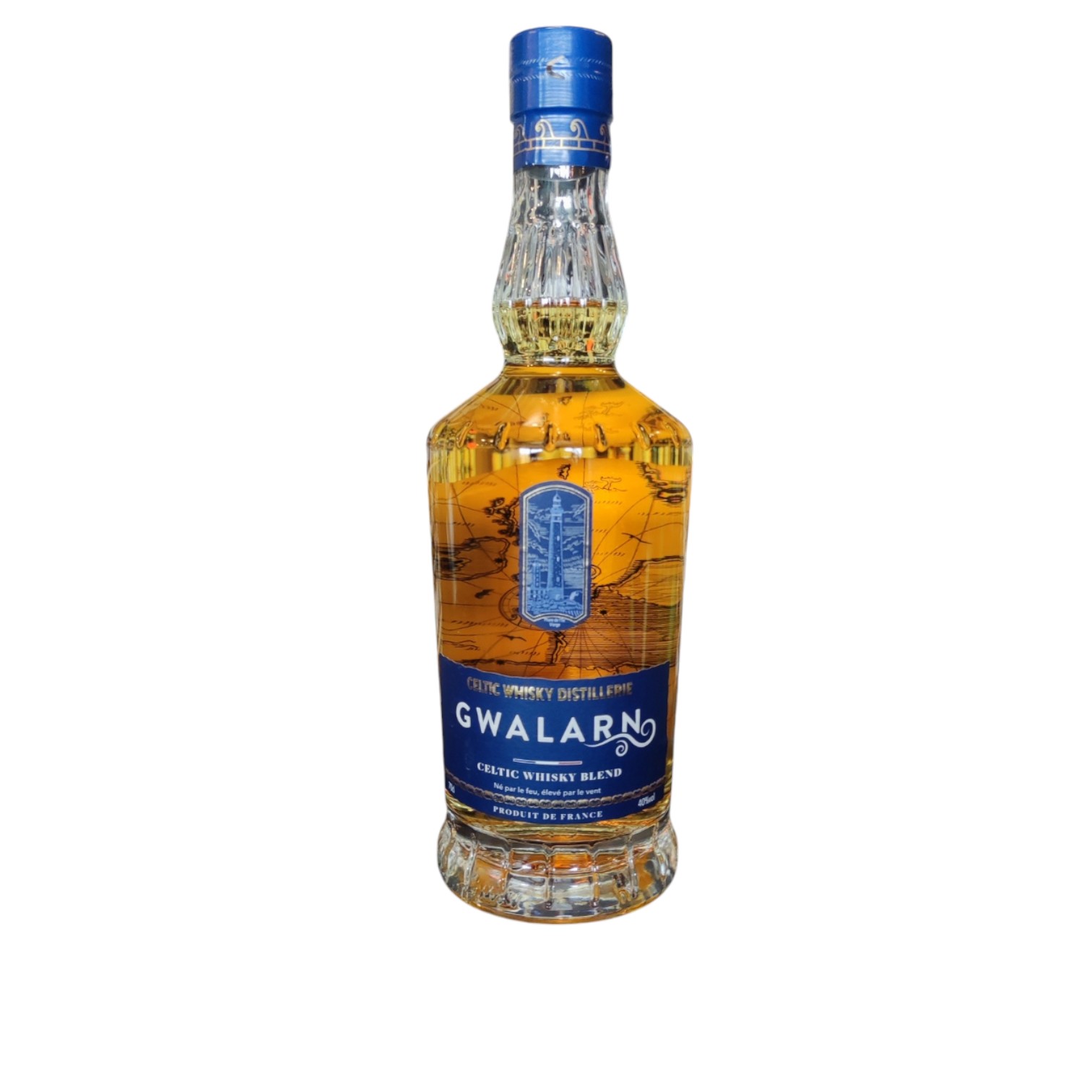 WHI0003068.jpg WHISKY GWALARN CELTIC BLEND FRANCAIS 70 CL 40° – Image 1