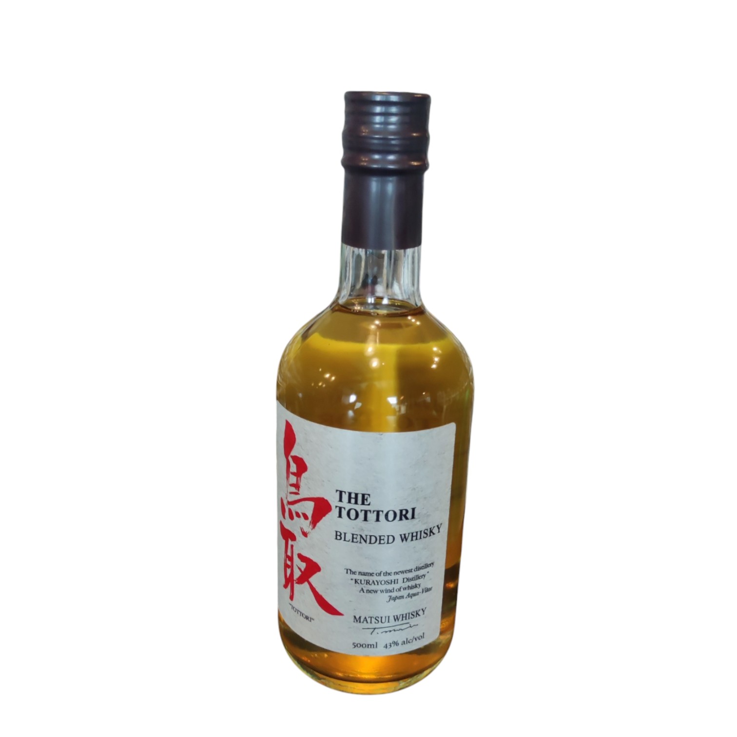 WHI0003118.jpg WHISKY THE TOTTORI BLENDED 50 CL 43° – Image 1