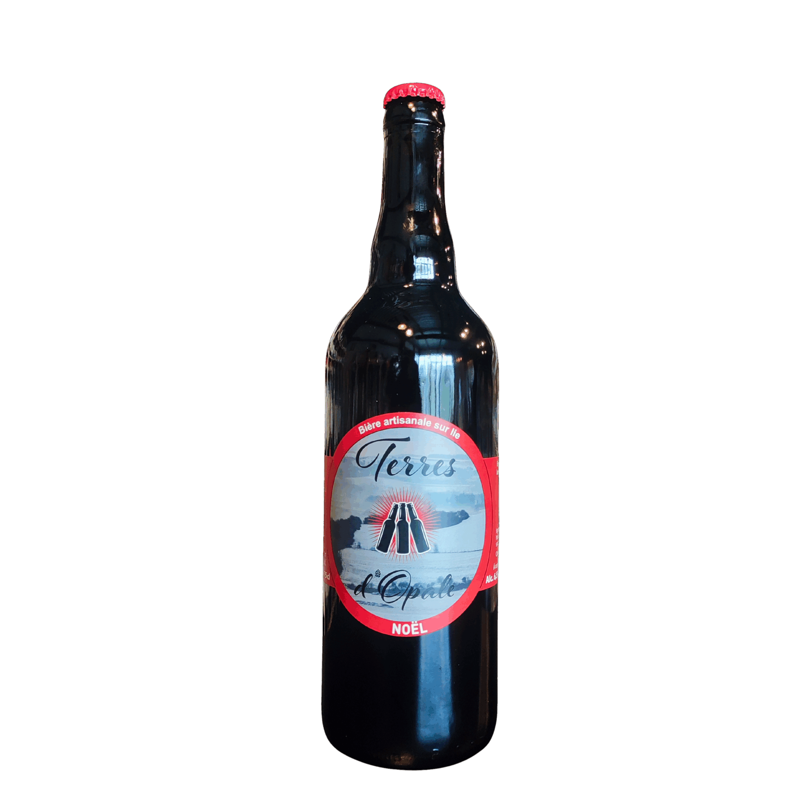 afbcf833-f286-4574-8ab0-fce6574aef19 TERRES D OPALE BIERE NOEL 75 CL 6,5° – Image 1