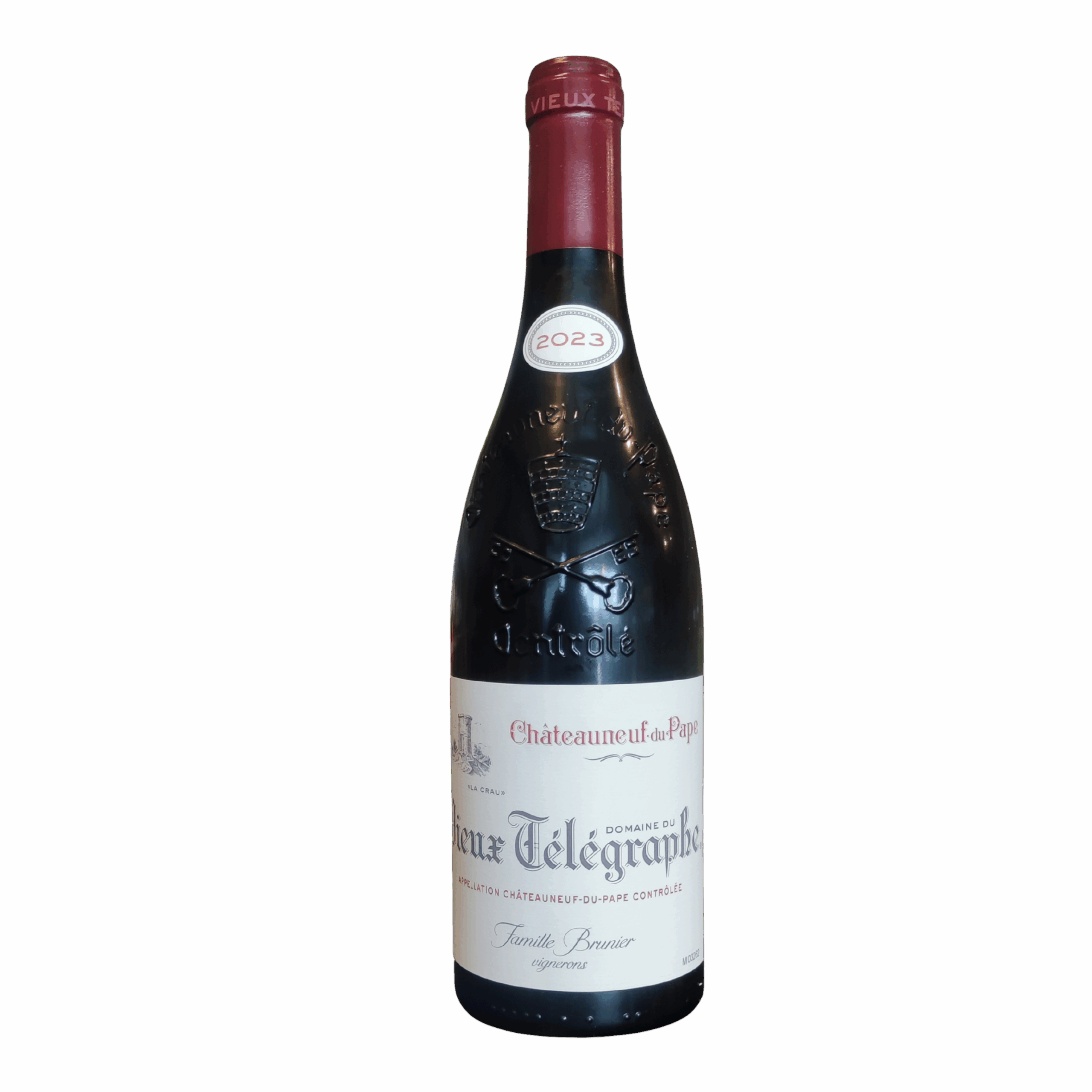 ea5ac883-81ab-4fbf-81fe-035d336c8171 VIEUX TELEGRAPHE CHATEAUNEUF DU PAPE FAMILLE BRUNIER 2023 75CL 15° – Image 1